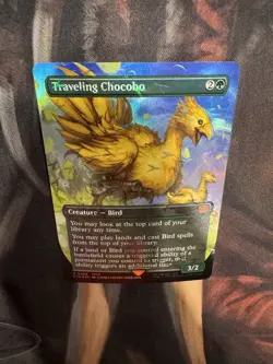 Traveling Chocobo (Borderless) (Chocobo Track Foil) Final Fantasy Foil - Image 4