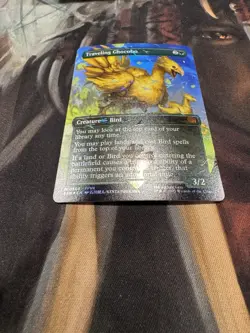Traveling Chocobo (Borderless) (Chocobo Track Foil) Final Fantasy Foil - Image 5