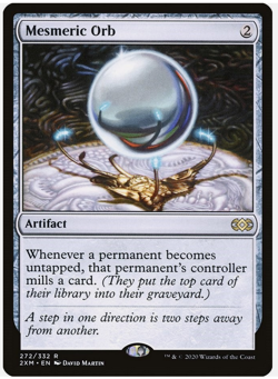 MTG Magic the Gathering: Double Masters: Mesmeric Orb #272/332 Rare - NM - Image 1