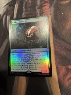 Badgermole Cub Foil Mtg 0167 Avatar The Last Airbender Beyond - Image 1
