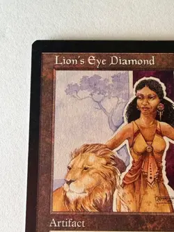 Magic the Gathering Mirage Lion's Eye Diamond Near Mint! - Image 4