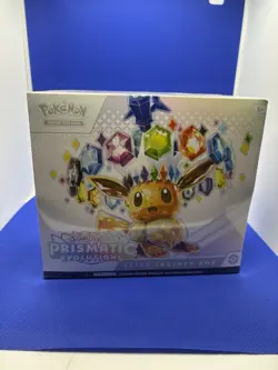 Pokemon TCG Prismatic Evolutions Elite Trainer Box ETB FACTORY SEALED SMALL TEAR - Image 1