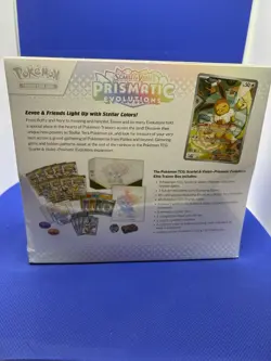 Pokemon TCG Prismatic Evolutions Elite Trainer Box ETB FACTORY SEALED SMALL TEAR - Image 3