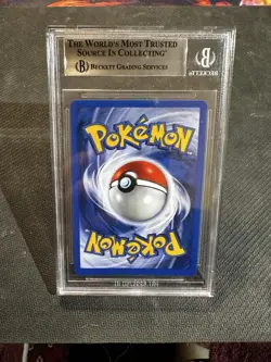 2001 Pokemon Houndoom #08/64 Neo Revelation Unlimited Holo Rare Beckett 9 - Image 5