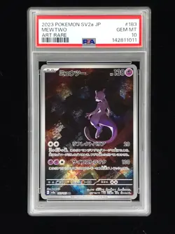 Mewtwo 183 JP Pokemon SV2a 2023 PSA 10 🔥🔥🔥 - Image 1