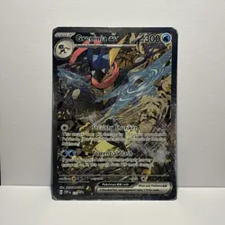 Greninja ex 132 Sv: Scarlet & Violet Promo Cards Holo Pokemon Psa 1 Candidate - Image 1