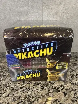 Pokemon Detective Pikachu Case File Display ( 12 Case Files ) Sealed - Image 1