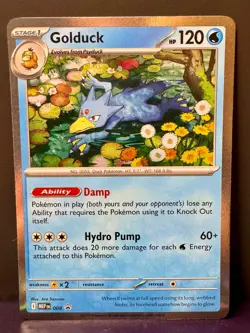 Golduck 008 Me: Mega Evolution Promo COSMOS HOLO NM Pokemon - Image 1