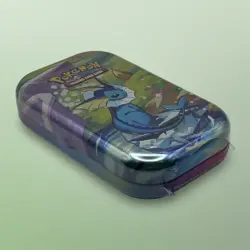 NEW Pokemon Prismatic Evolutions Mini Tin Vaporeon Scarlet Violet Factory Sealed - Image 5