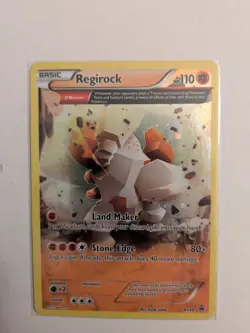 Holo Regirock Black Star Promo XY49 Ancient Trait Pokemon TCG - Image 1