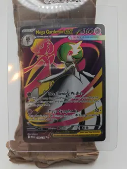 Mega Gardevoir ex 159/132 Me01: Mega Evolution Holo Pokemon NM PACK FRESH - Image 1