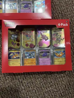 Pokemon 151 Sam’s Club Mini Tins Collection Box - Set of 2 8 Tins SEALED 16packs - Image 2