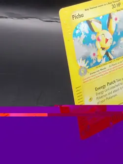 Pokemon Expedition Base Set Pichu Holo Rare 🔥🔥 22/165 Minty 🌀 - Image 3