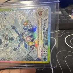 Pokemon Glaceon ex Holo Special Illustration Rare SV: Prismatic Evolutions 150/… - Image 3