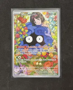 Erika's Tangela 218/217 Pokemon TCG Ascended Heroes Illustration Rare NM - Image 1