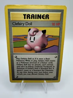 Clefairy Doll 70/102 - Base Set - Vintage 1999 - Pokemon TCG - Image 1