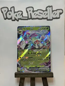 Rabsca ex - 025/182 - Double Rare - Pokemon Destined Rivals NM/M - Image 1