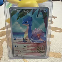 Pokemon TCG Misty's Lapras Destined Rivals 194/182 IR Mint Condition - Image 1