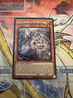 Yu-Gi-Oh! Elzette, Azamina of the White Forest SUDA-EN008 1st Edition Secret NM - Image 1