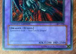 Yu-Gi-Oh Black Skull Dragon Secret Rare 2002 Collector's Tin BPT-006 Collectible - Image 3