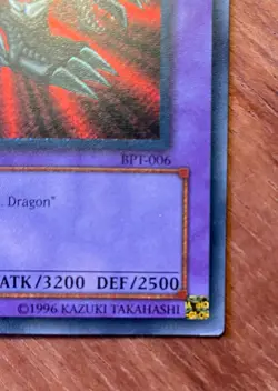 Yu-Gi-Oh Black Skull Dragon Secret Rare 2002 Collector's Tin BPT-006 Collectible - Image 4