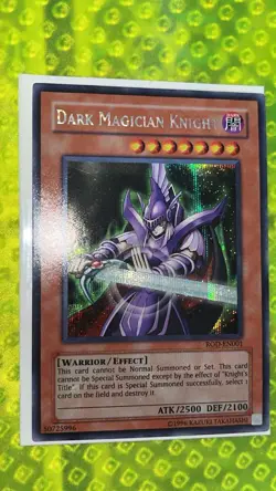 Dark Magician Knight ROD-EN001 Secret Rare Unlimited Edition NM/LP Condition - Image 3