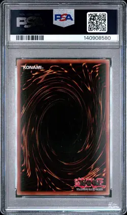 2002 Yu-Gi-Oh! Dark Magician Starter Deck: Yugi SDY Unlimited Ultra Rare PSA 8 - Image 2