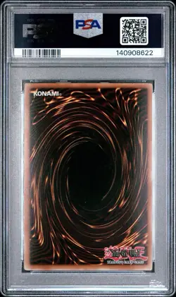 2003 Yu-Gi-Oh! Dark Magician Girl Magician's Force MFC Unlim Secret Rare PSA 9 - Image 2