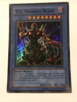 The Masked Beast DL2-001 Duelist League Promo Limited Edition Yugioh - Image 1