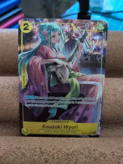 Kouzuki Hiyori Alt Art SR Wings of the Captain OP06-106 NM One Piece TCG - Image 1