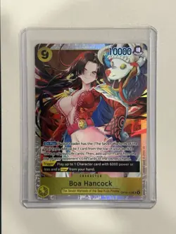 One Piece TCG Boa Hancock OP14-112 Super Rare Foil The Azure Sea’s Seven SR B - Image 1