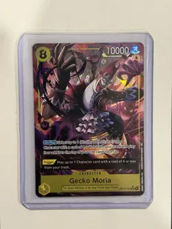 One Piece Azure Sea's Seven English Alternate Art SR Gecko Moria OP14-104 NM - Image 1