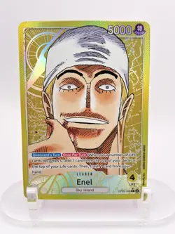 2023 One Piece Awakening of the New Era Enel Alt Art Leader OP05-098 NM - Image 1