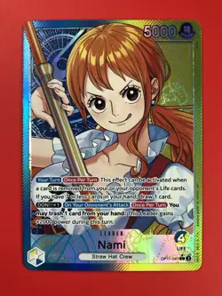 One Piece CCG | (Nami | OP11-041) | Leader Alt Art Rare English Card TCG - Image 3