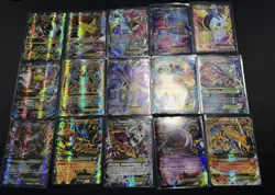 Well Loved Lot of 15 Mega And EX Pokemon TCG Cards Secret Rare/Full Art/Mega - Image 1