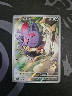 N's Zorua 189 Sv: Scarlet & Violet Promo Cards Holo NM - Image 1
