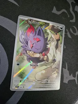 N's Zorua 189 Sv: Scarlet & Violet Promo Cards Holo NM - Image 2