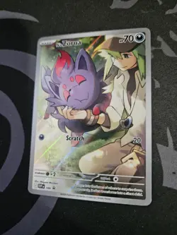 N's Zorua 189 Sv: Scarlet & Violet Promo Cards Holo NM - Image 3