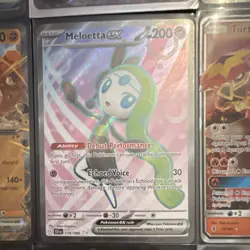 Pokemon TCG V GX EX Holo Lot 12 Cards Pikachu Turtonator Meloetta Quaquaval - Image 4