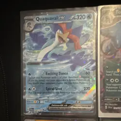 Pokemon TCG V GX EX Holo Lot 12 Cards Pikachu Turtonator Meloetta Quaquaval - Image 5