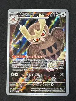 Noctowl 141 Sv: Scarlet & Violet Etb Promo Cards Holo Pokemon - Image 1