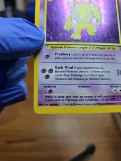 Hypno 8/62 Holo - Fossil - Pokemon Card MP - Image 5