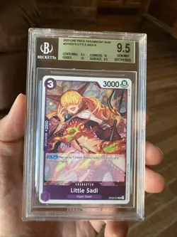 OP02-073 Little Sadi Rare One Piece TCG Card Paramount War Graded 9.5 BGS - Image 1