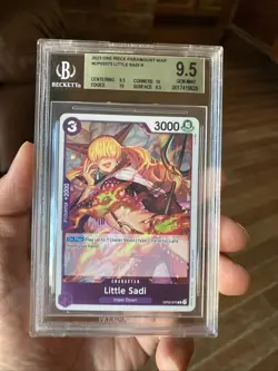 OP02-073 Little Sadi Rare One Piece TCG Card Paramount War Graded 9.5 BGS - Image 2