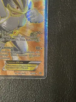 Machamp EX 90/98 XY Ancient Origins Pokemon Card Ultra Rare Full Art Holo 90/98 - Image 4