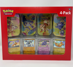 Sam's Club 151 (4 Mini Tins + 4 Promo Cards Bundle) - SV: Scarlet & Violet 151 - Image 1