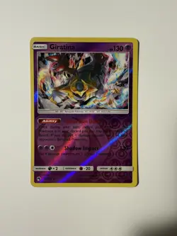 Giratina 97/214 Lost Thunder Reverse Holo NM Pokemon Card English - Image 1