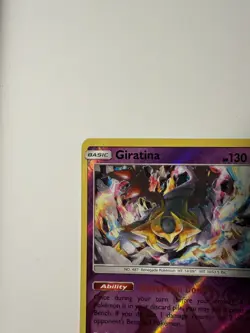 Giratina 97/214 Lost Thunder Reverse Holo NM Pokemon Card English - Image 2