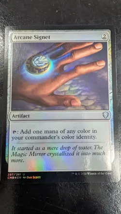 Arcane Signet Commander Legends Foil Magic Card - Image 1