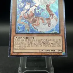 Mermail Abysslinde ABYR-EN014 Ultimate Rare Yugioh Card - Image 3